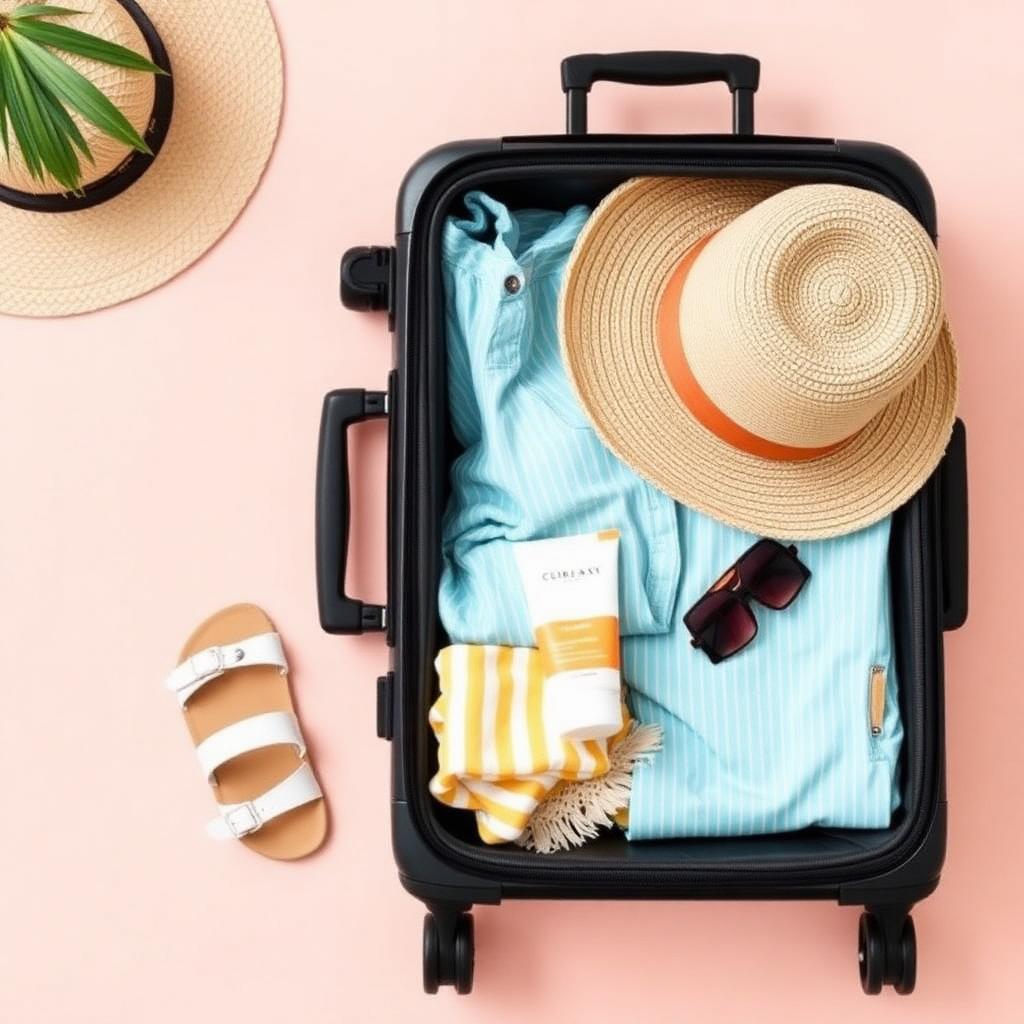 Maleta lista para viajar a Piura